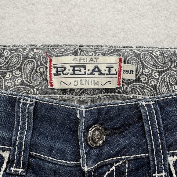 Women's ARIAT Blue Jeans - 28S - Picture 5 of 15